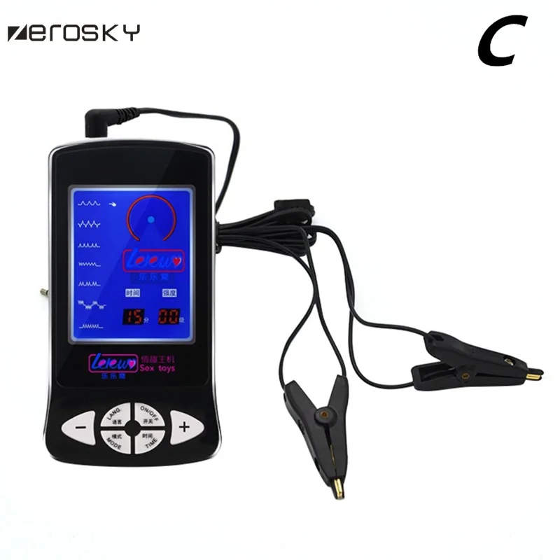 Электрическая стимуляция ударов зажимы для сосков импульсный клитор