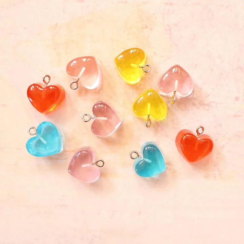 Любовь конфеты с крючком подвески для слайма DIY полимерный наполнитель