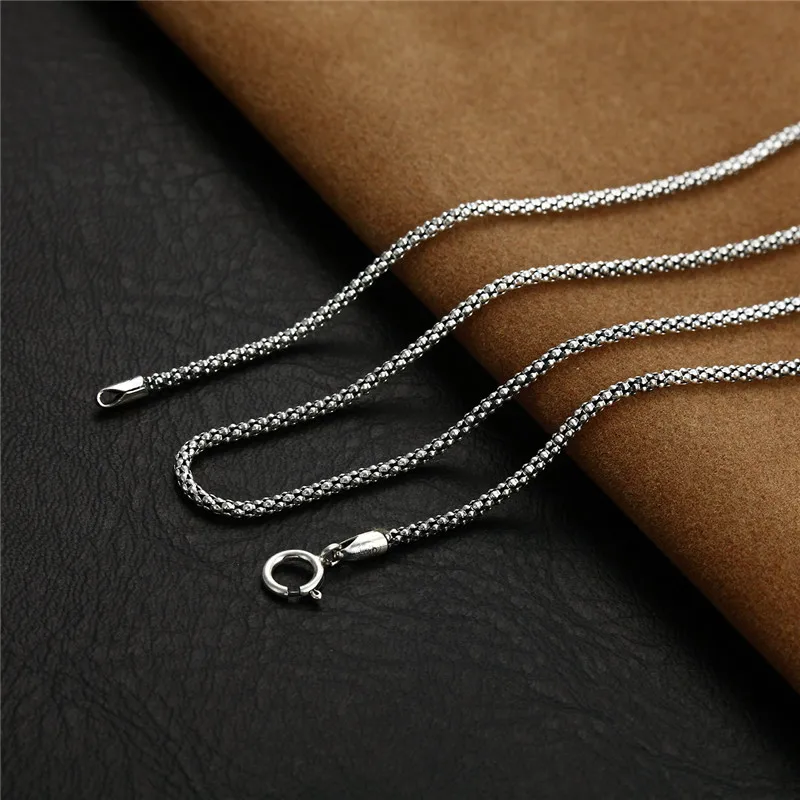 Ожерелье цепочка женское из серебра 925 пробы 40 см|choker for women|chain necklacesilver chain necklace |