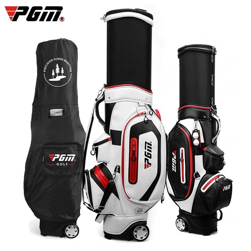 PGM Golf Men Sports Bag Standard Telescopic Wheel Bag Travel Multifunctional waterproof Aviation Thermostatic Bag/Password Lock