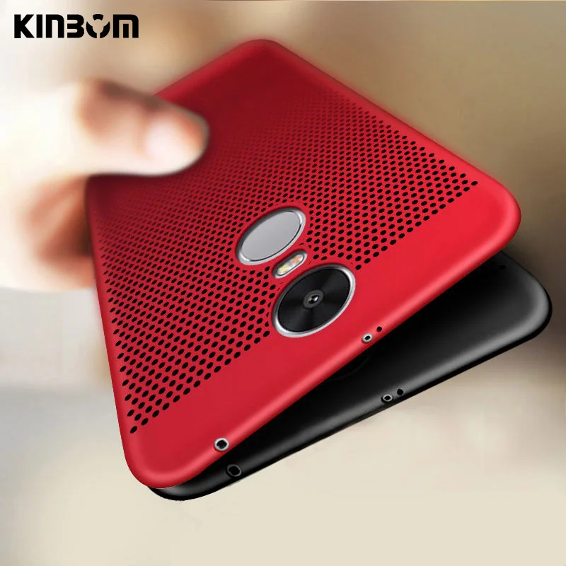 KINBOM теплоотвод чехол для Redmi Note 7 6A 5 4X Note6 Pro S2 3S ультратонкий сетчатый жесткий