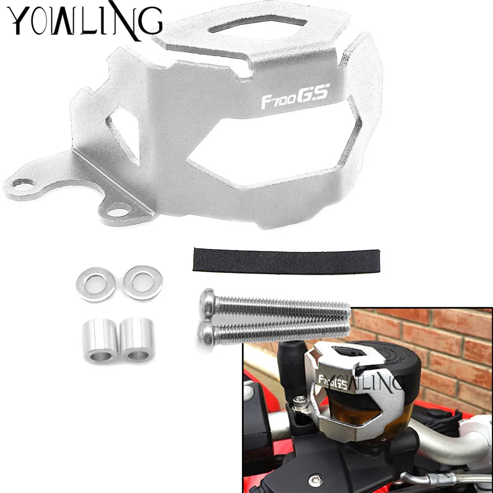 

Front Brake Fluid Reservoir Guard Protector Cover For BMW F700GS 2013 - 2018 Brake Master Cylinder Reservoir Fluid Bottle Guard