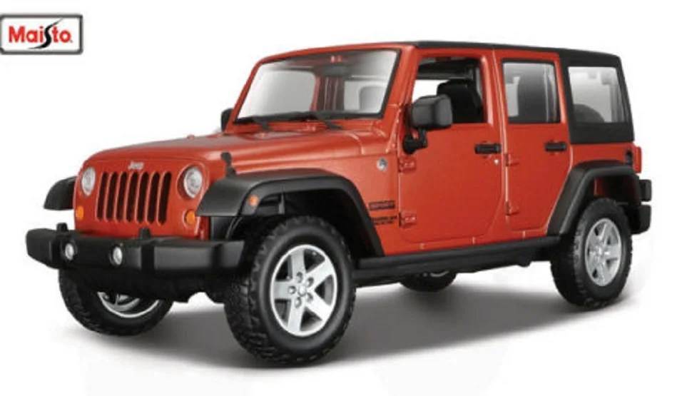 MAISTO грузовики 1:24 весы 2015 Jeep WRANGLER Limited литье под давлением модель автомобиля Новый