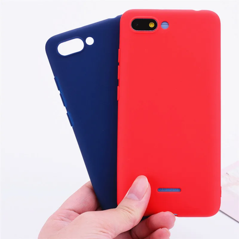 Цветной матовый Мягкий силиконовый чехол из ТПУ для Xiaomi Mi 8 SE A1 A2 Lite Max 2 3 Mix 2s Redmi Note 5