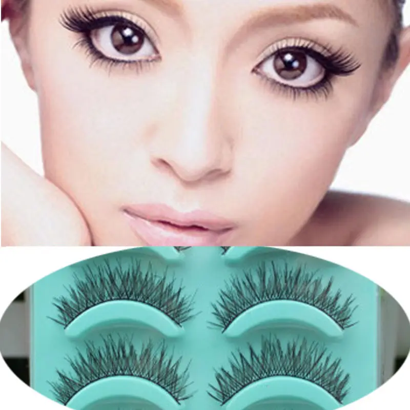 5 пар длинные толстые накладные ресницы для макияжа | Красота и здоровье