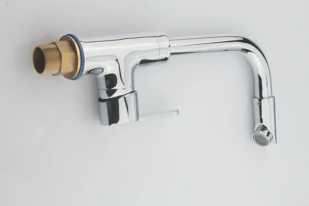 Бесплатная доставка Продвижение Т-петух кухонный смеситель кран с одной ручкой