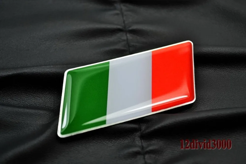 2 шт. итальянский флаг эмблема значок Подходит для Alfa Romeo FIAT Maserati DUCATI|alfa emblem|fiat