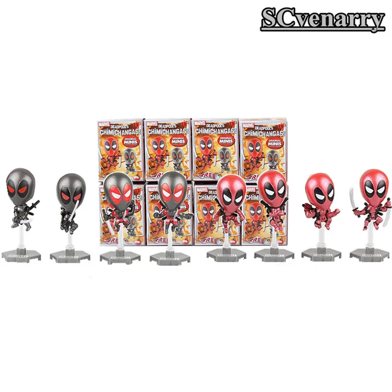 Мстители Дэдпул Deadpool's чимичанги ПВХ фигурку Кукла коллекционная модель