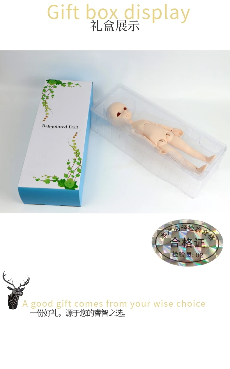 1/4bjd куклы Chloe Mio Celine Rendia Risse Mirwen, голая Детская без макияжа