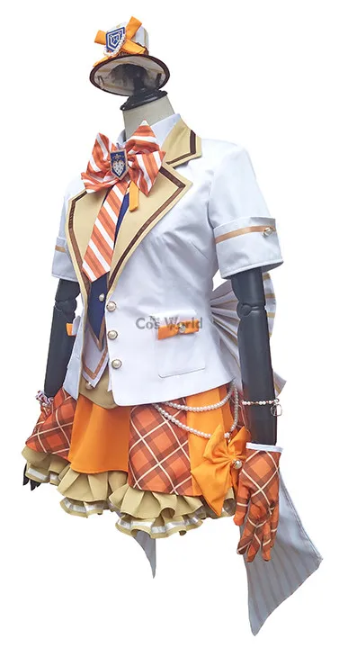 Костюм для косплея Love Live блейзер шляпа Kousaka Honoka аркадная игра II рубашка жилет