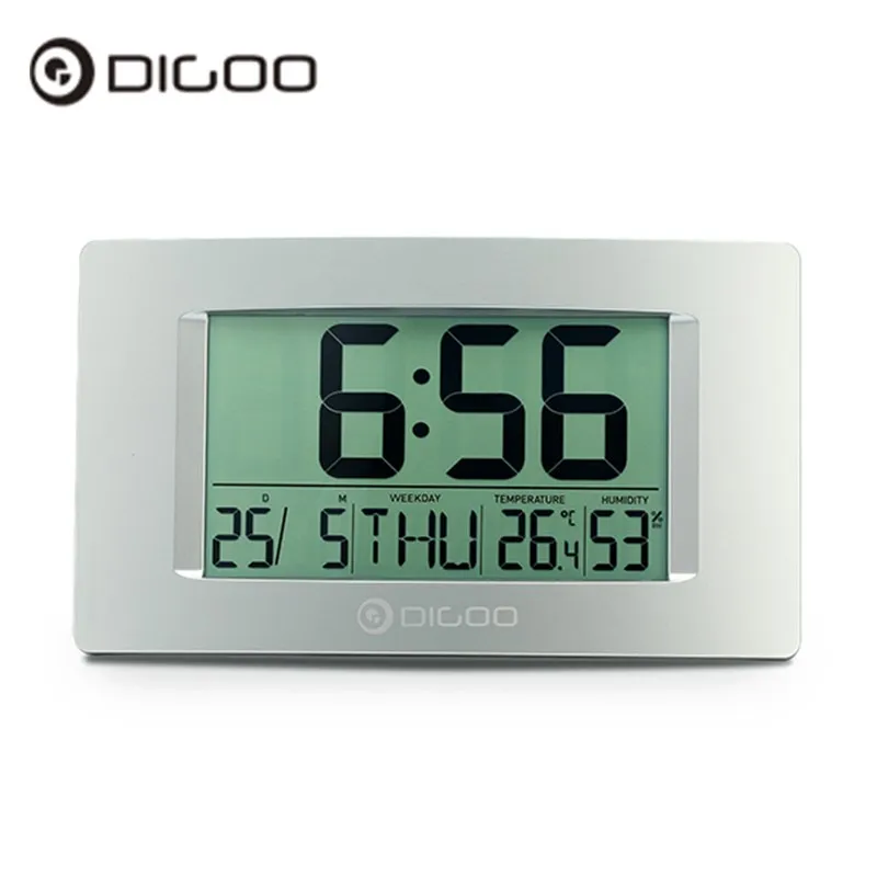 Digoo DG GC1 8 7 &quotБольшой ЖК дисплей Экран комнатный термометр и гигрометр
