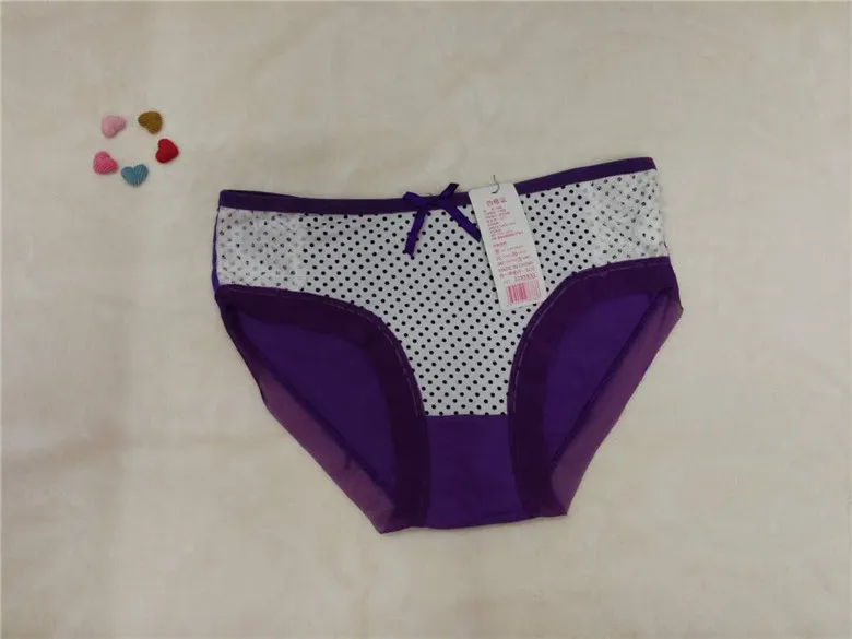 Jian Peng kawaii low-Rise briefs lace underwear women sexy panties lady Modal solid and durable underpants with bow | Женская одежда