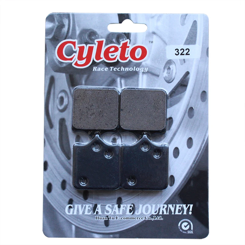 Cyleto мотоциклетные передние тормозные колодки для DUCATI 748 R 2001 2002 749 2004-2006 S4RS Monster 2006