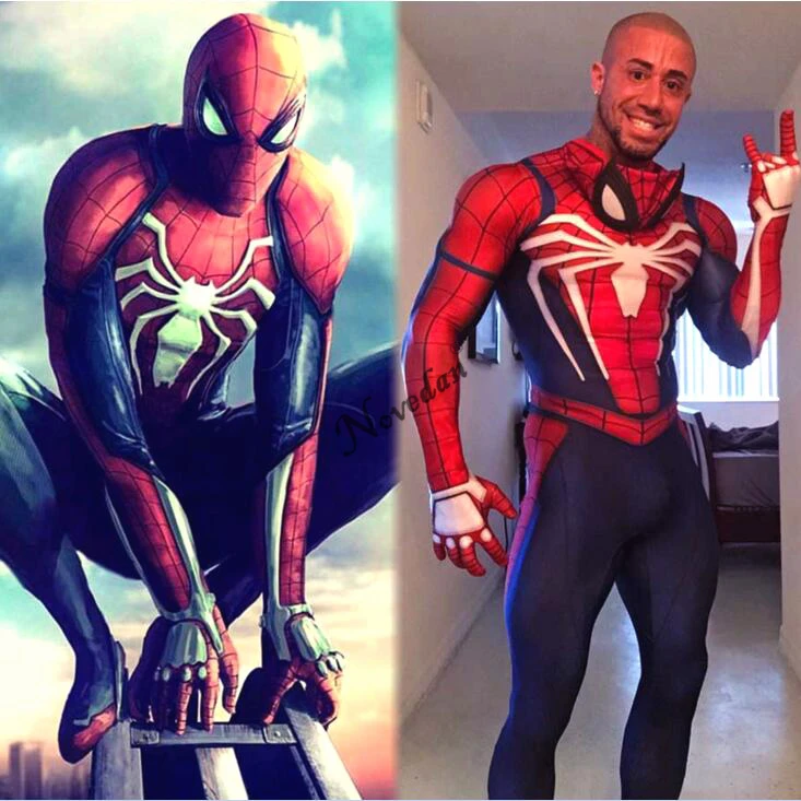 Ps4 Insomniac костюм 3D принт спандекс игры Spidey Косплей костюмы на Хэллоуин для мужчин взрослых детей