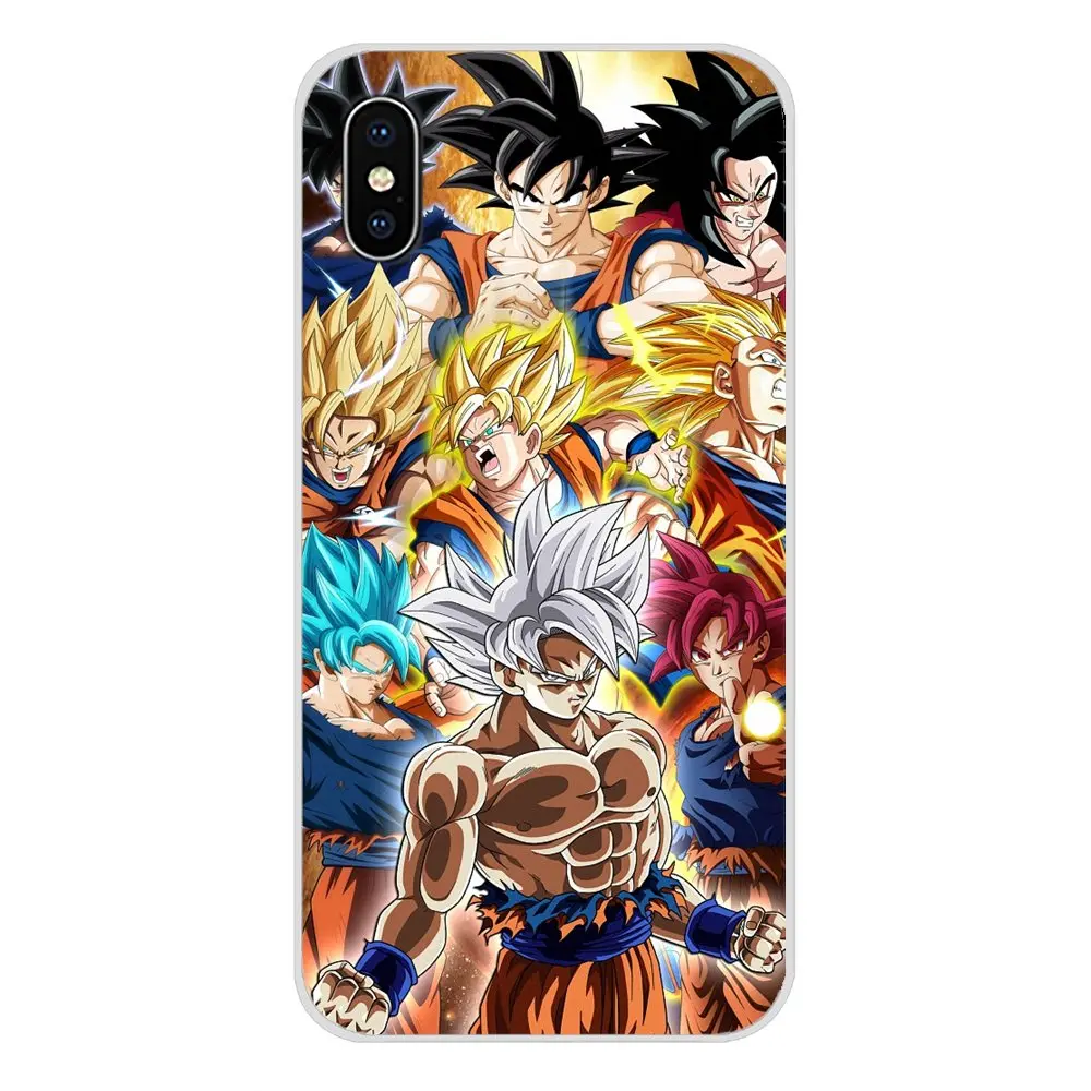 Для Xiaomi Redmi Note 6A MI8 Pro S2 A2 Lite Se MIx 1 Max 2 3 для Oneplus 6T Dragon Ball Z Goku аксессуары чехлы