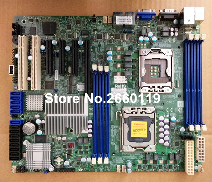 Полностью протестированная материнская плата для сервера X8DTL 3F 1366 X58|motherboard for