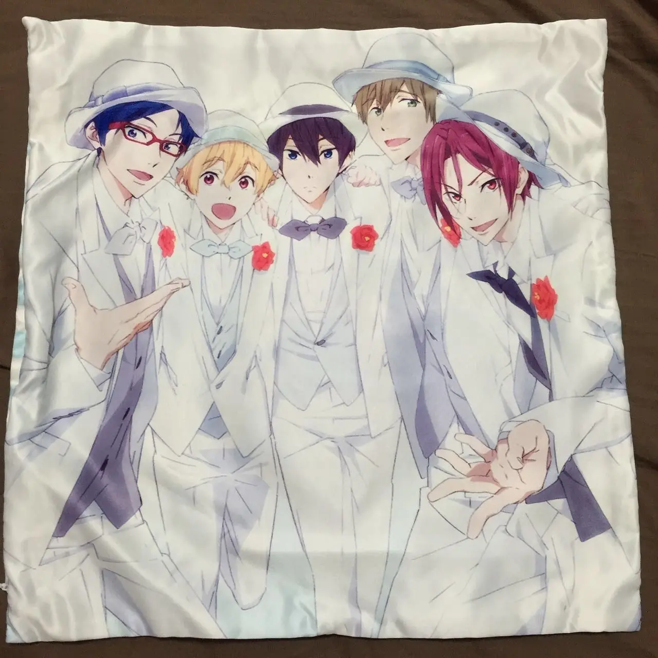 Двусторонняя Подушка для плавания Iwatobi в стиле аниме Free чехол телефона Otaku Cosplay