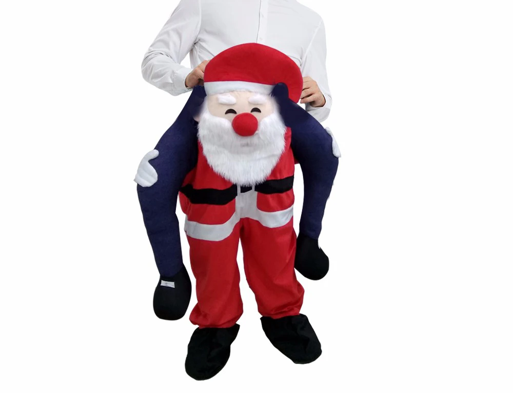 Santa Claus1 30 стильных костюмов «Carry me», Санта-Клаус, Октоберфест, борода, косплей, езда на медведе, Рождество/Хэллоуин, необычный Забавный костюм - Цвет: Santa Claus1