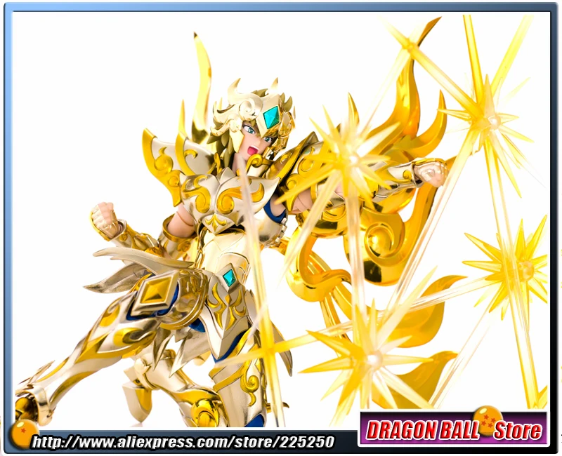 Японский аниме "Saint Seiya" Оригинальный BANDAI Tamashii Наций Saint Cloth Миф EX Soul of Gold