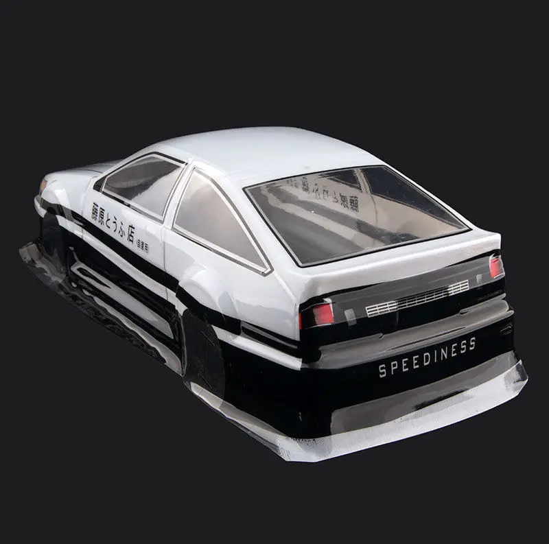 RC эскалация 1:10 на дороге изготовленный из ПВХ Корпус Корпуса 190 мм Toyota corolla AE86 HSP
