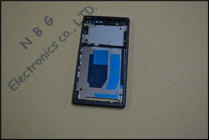 Новинка для sony Xperia Z L36H LT36 C6603 C6602 Передняя средняя рамка корпуса + задняя крышка
