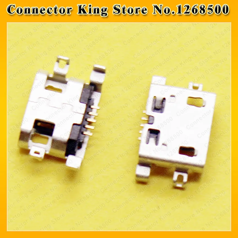 ChengHaoRan 50 шт. Лучшая цена 5 контактный Micro usb разъем для зарядки Lenovo S720 A298T S890 S880 P700