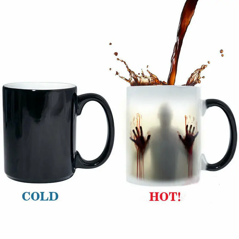 Волшебные Ходячие мертвецы креативная Персонализированная кофейная кружка с