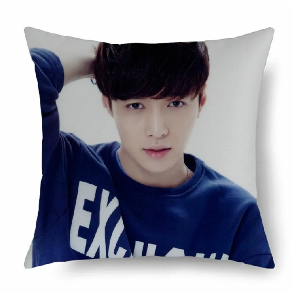 Популярные наволочки EXO K pop чехол для подушки наволочка Sehun Chanyeol Baekhyun Luhan DO Suho