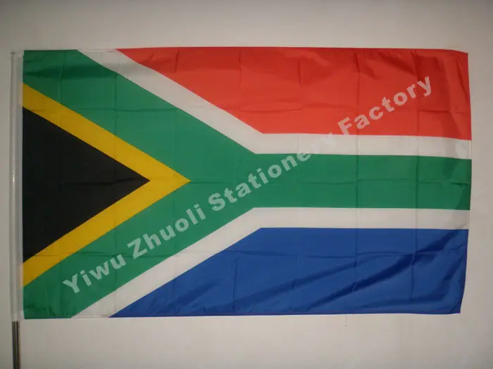 

South Africa Flag 150X90cm (3x5FT) 115g 100D Polyester Double Stitched High Quality Free Shipping