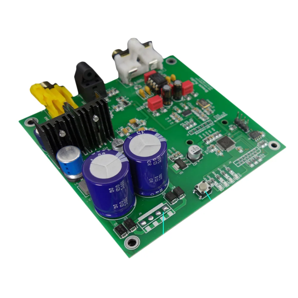 Aiyima ES9038Q2M цифровой аудио DAC декодер плата I2S DSD волокно коаксиальный вход