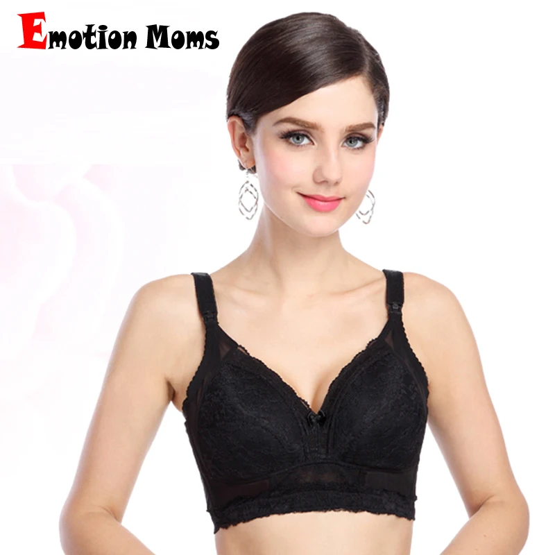 

Big Size Maternity Bra Wireless Various Lace Bra Cup Sizes Selections Breastfeeding Nursing Bra