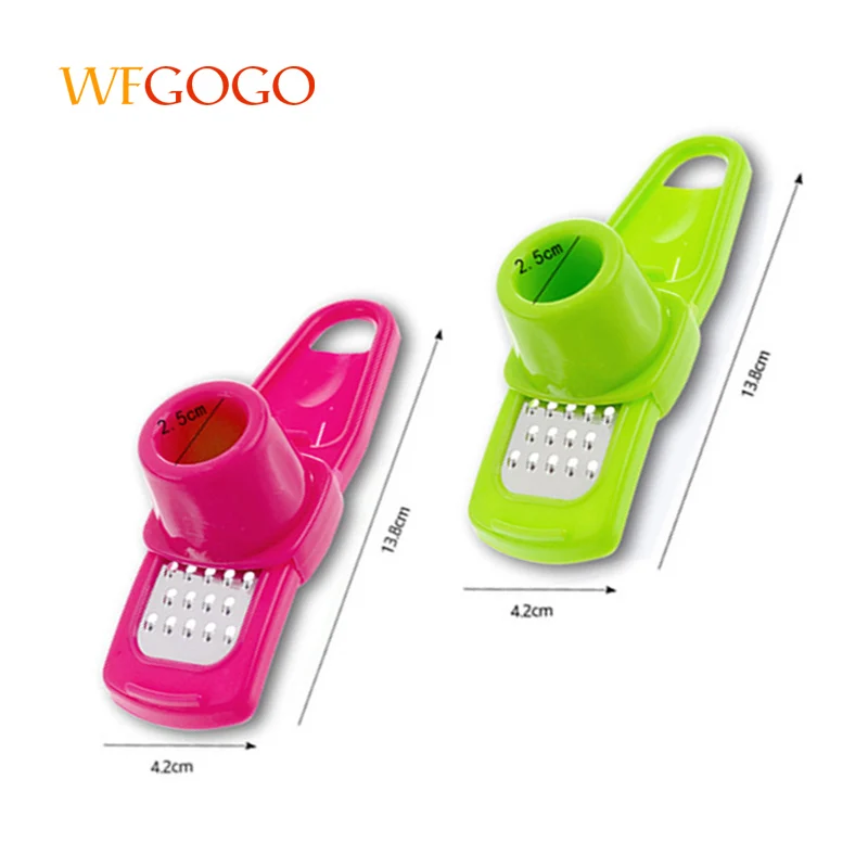 

WFGOGO Multipurpose Garlic Clutch Multi Functional Microplaner and Grater for Ginger or Garlic Kitchen Tool Presses