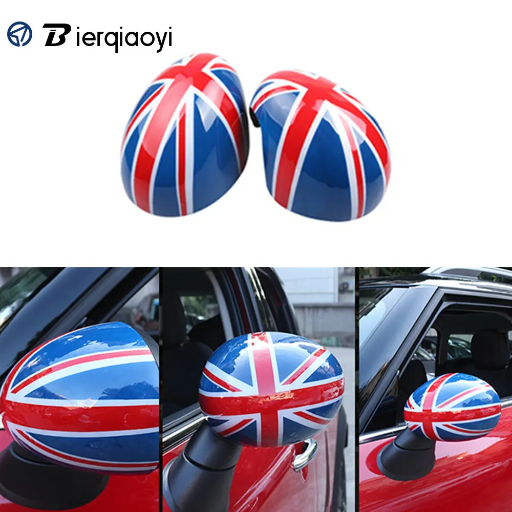 

For Mini Cooper One S JCW F56 F55 Outside Door Rearview Mirror Decoration Protector Shell Cover Housing MINI f55 f56 Accessories