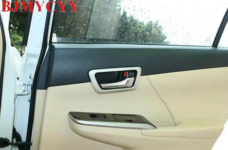 BJMYCYY Car styling interior door bowl handle light box for Toyota Camry 2015 auto accessories | Автомобили и мотоциклы