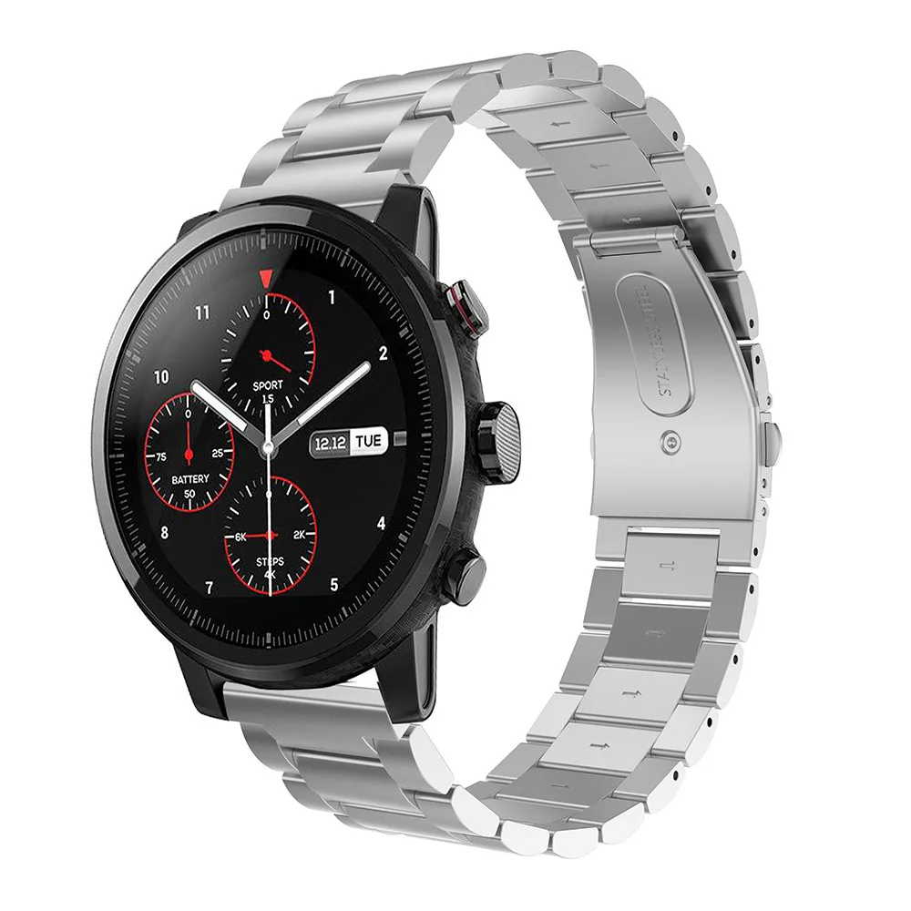 Браслет для оригинального Xiaomi Huami Amazfit Stratos 2 2th pace ремешок браслет умный 22 мм