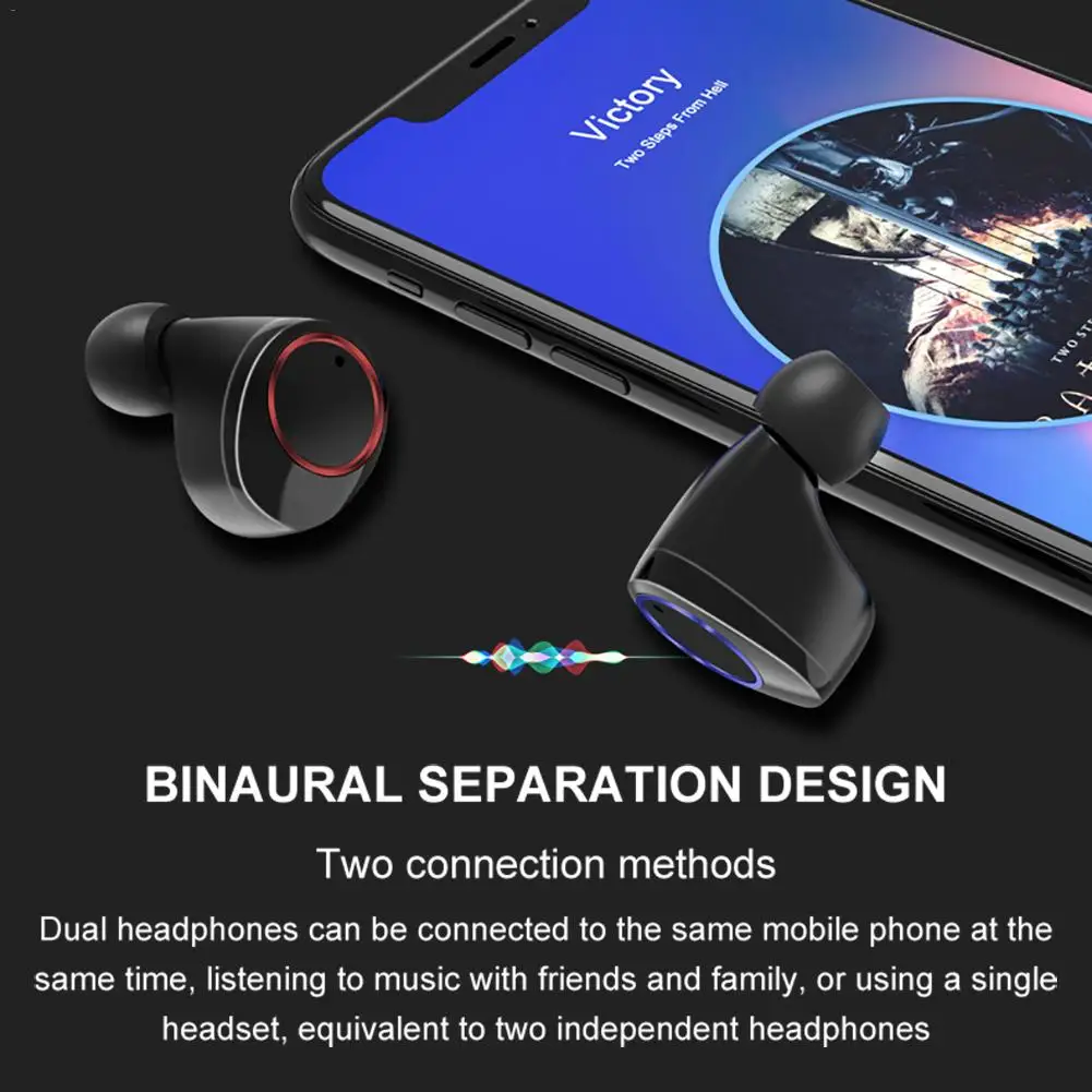X6 Pro TWS Bluetooth 5,0 гарнитура умные наушники с дисплеем 4000 мАч большой емкости зарядный чехол водонепроницаемые стерео наушники