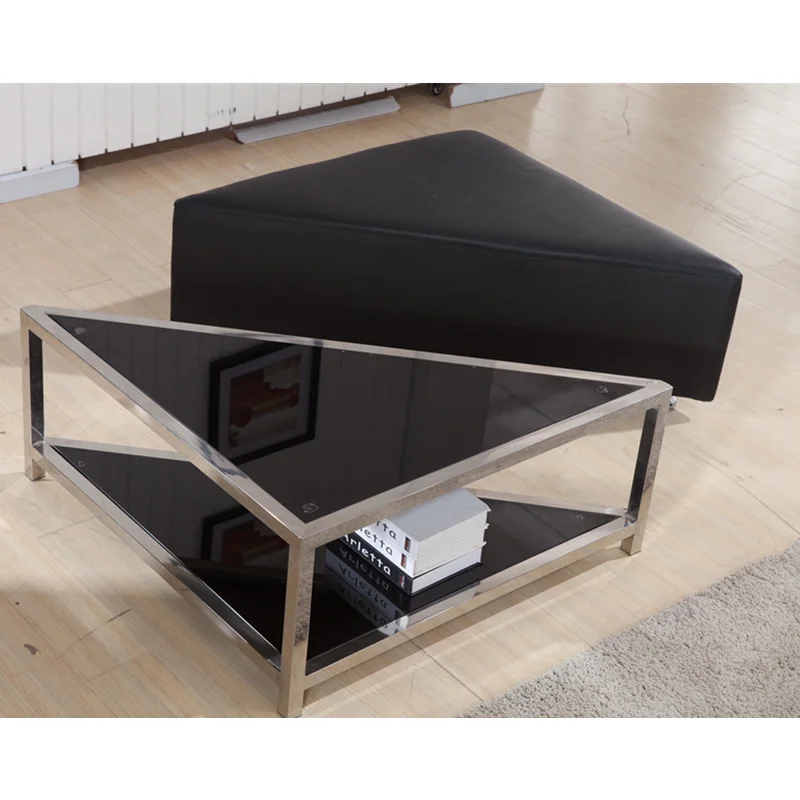 Черный простой дизайн роскошный кожаный диван итальянская мебель|Наборы для