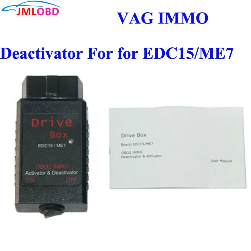 Новинка лидер продаж Деактиватор VAG Drive Box OBD2 IMMO для Bosch EDC15/ME7 IMMO|Диагностические