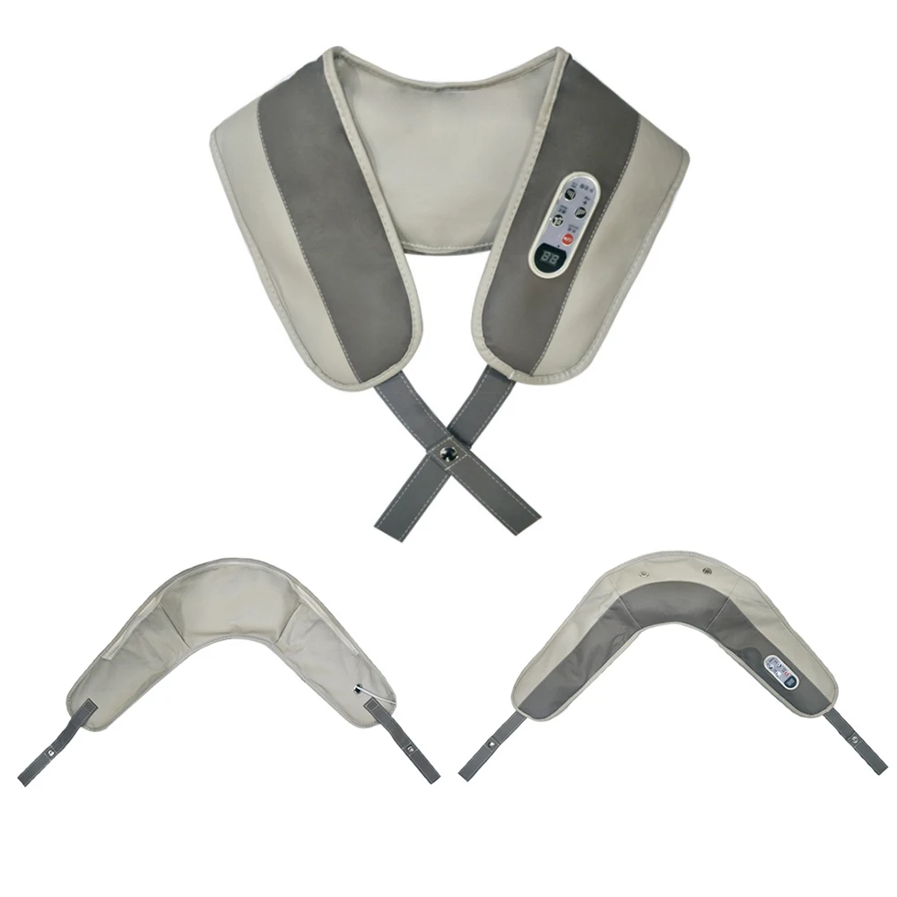 Massage Pillow Relieve Neck Pain Home Massagem Massager Electric Cape Slimming Stres | Красота и здоровье