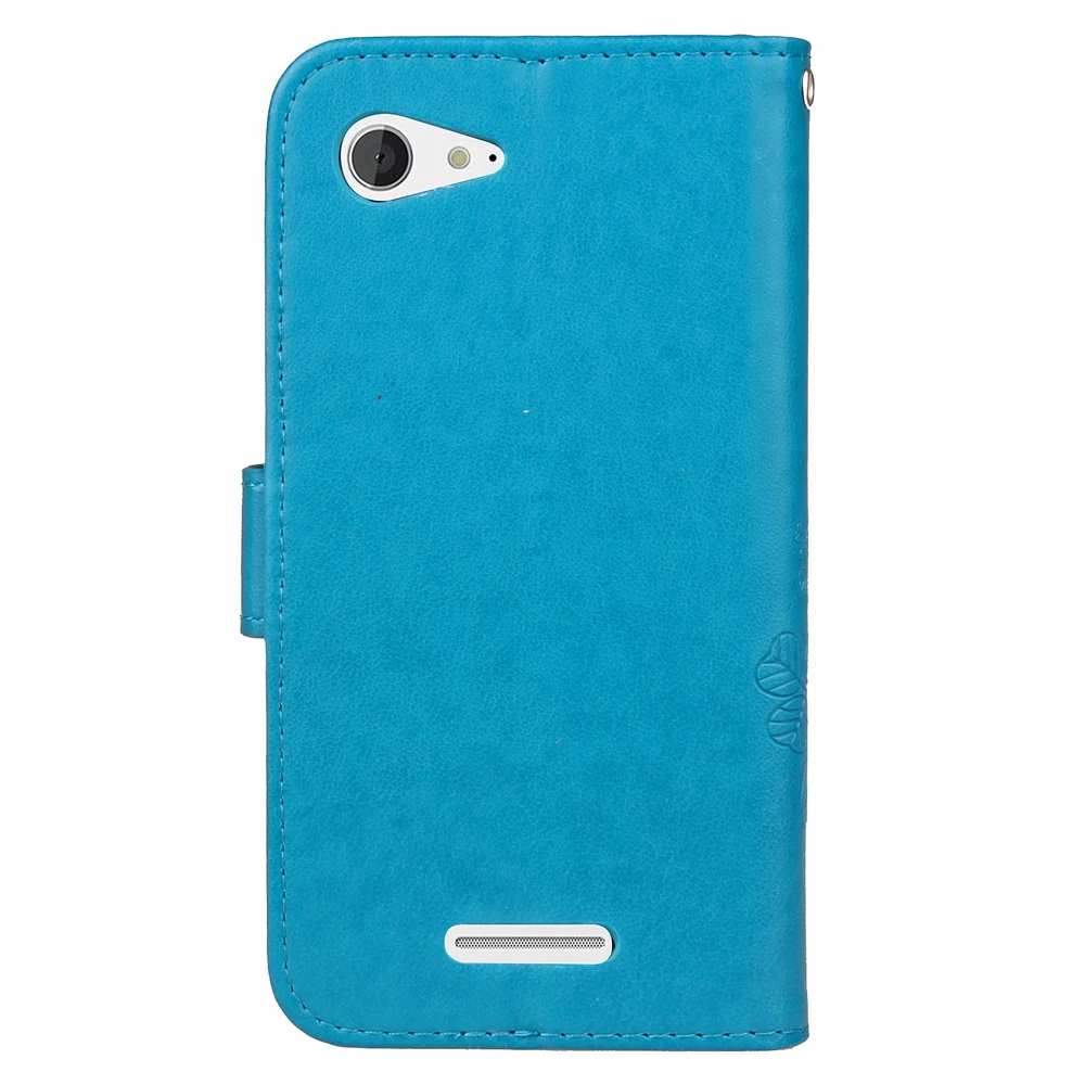 Чехол для телефона Sony Xperia E3 E 3 D2202 D2203 D2206 D2243 флип кейс из искусственной кожи ТПУ