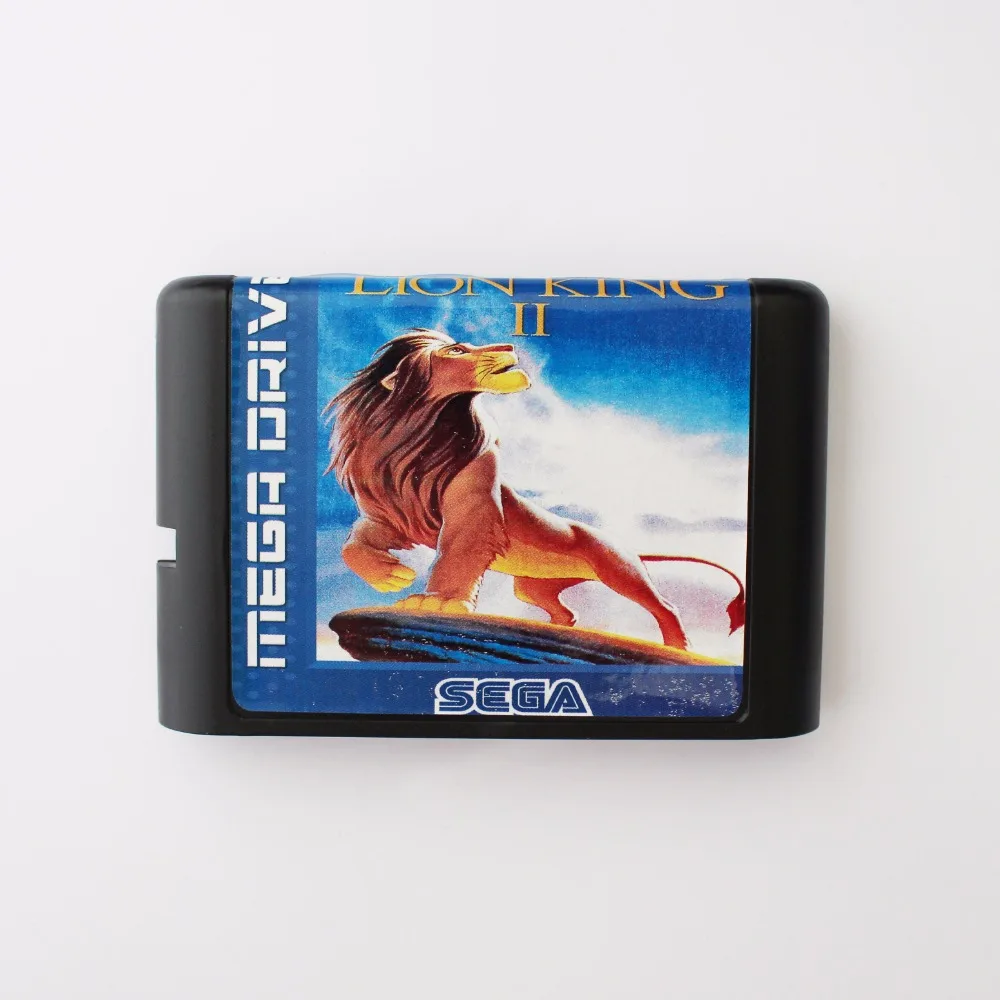 Король Лев 2 16 бит SEGA MD карточная игра для Sega игры Mega Drive Genesis|sega md game card|sega games16 bit |
