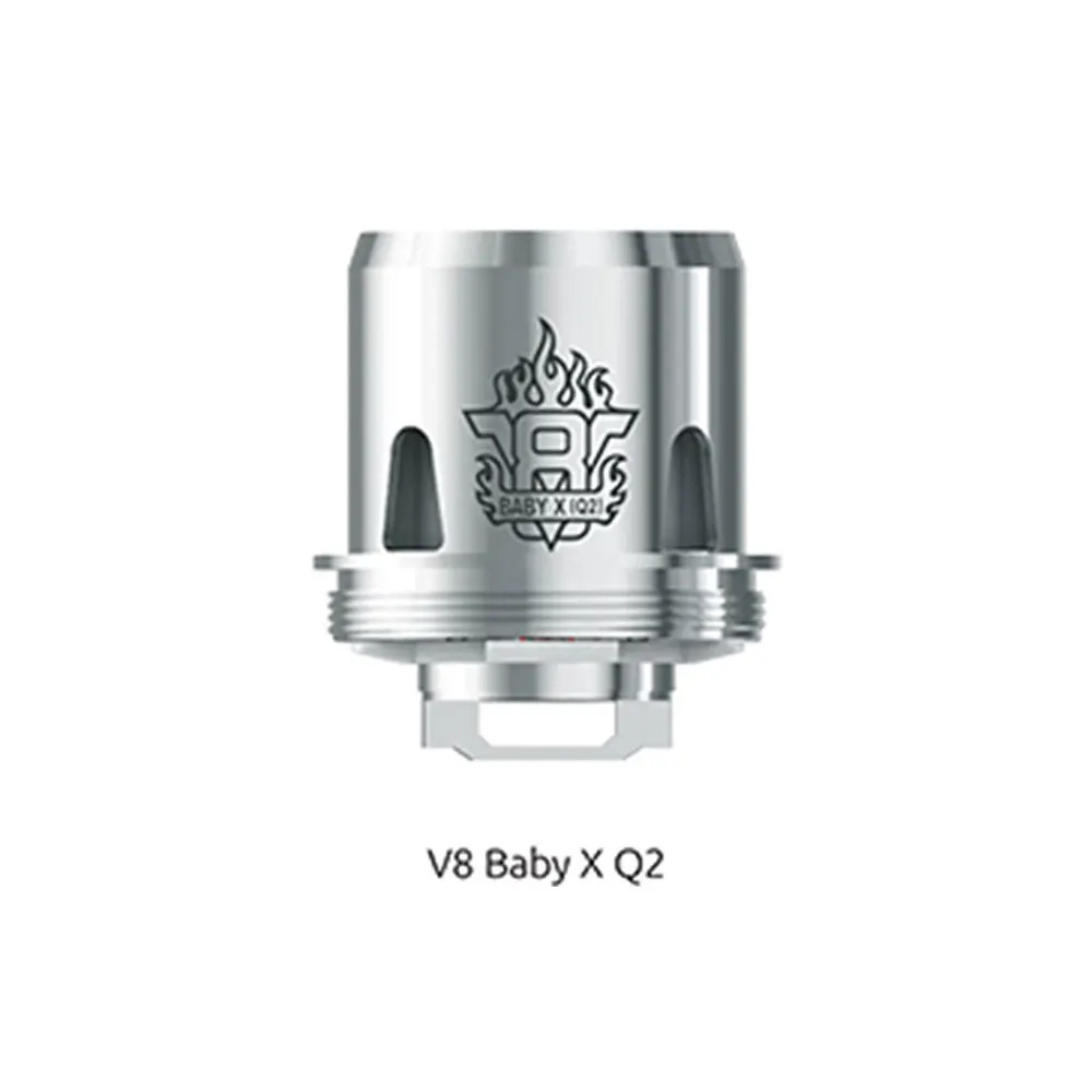 Оригинальная катушка SMOK TFV8 X-Baby Q2 3 шт. 0 4 Ом Двойная Головка Катушки для атомайзера