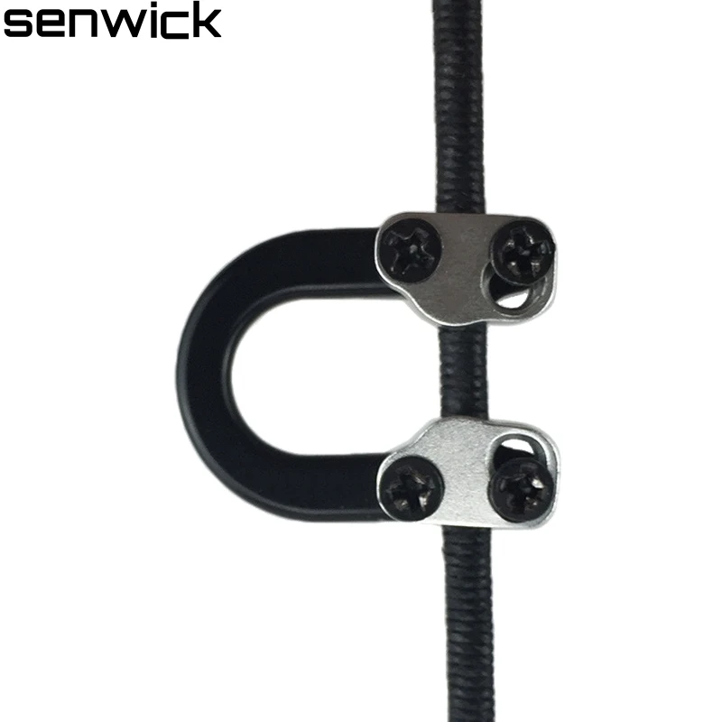 

Senwick Ulimate hunting loop Metal D ring buckle rope imports of aerospace aluminum U compound archery bow shooting parts