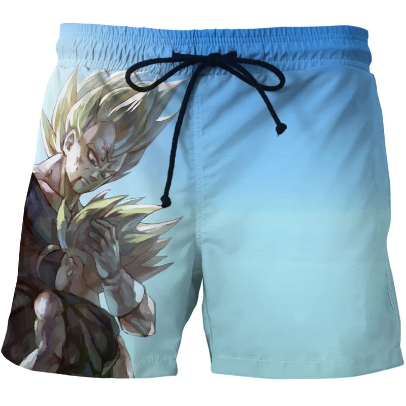 Cloudstyle2018 пляжные шорты мужские 3D печать Аниме dragon ball шорты S-5XL Цветной купальник Мужские шорты dragon ball бордшорты