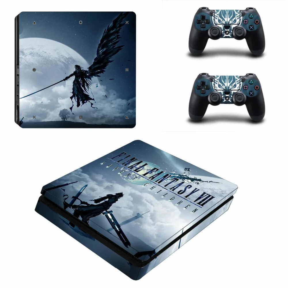 Final Fantasy XII Remake FF7 7 PS4 Slim Skin Sticker For PlayStation 4 Console and Controllers PS4 Slim Skin Sticker Decal