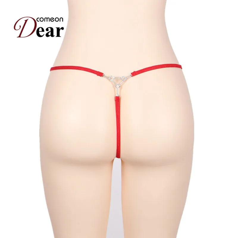 Comeondear женское нижнее белье модный стиль высокое качество бисер стринги для женщин кружево много цветов сексуальные стринги PA5024