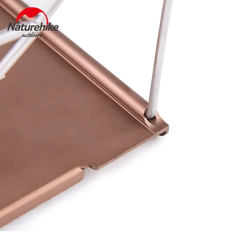 NatureHike Outdoor Foldable Mini Desk Portable Picnic Table Camping Aluminum Alloy Folding Stainless Steel | Спорт и развлечения