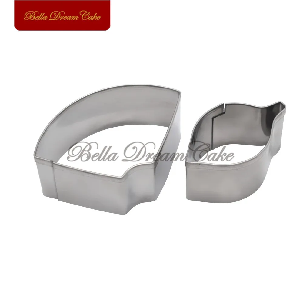 Ножи для цветов Нарцисса из нержавеющей стали набор форм нарезки торта DIY формы