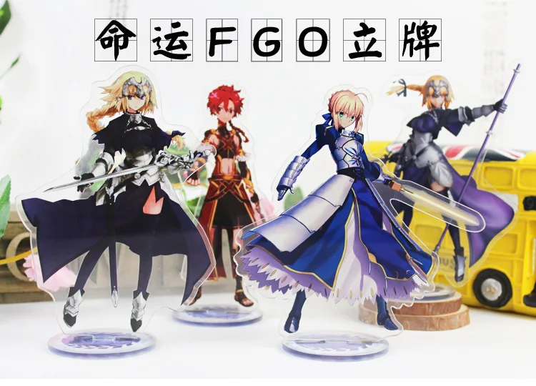 FGO Fate/Grand Order фигурка на акриловой подставке модель ювелирных изделий прозрачная