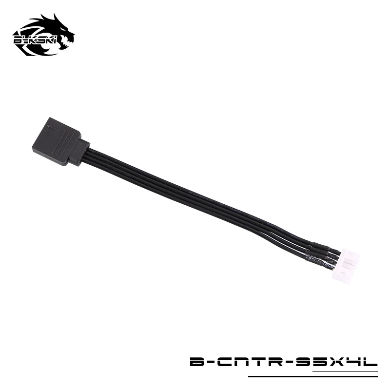Bykski B-CNTR-95X4L/B-CNTR-95X3L Кабель-адаптер Освещение ASUS AURA материнская плата синхронизация оптическая линия RGB/RBW 5V3Pin/12V4Pin